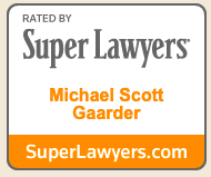 rated by super lawyers michael scott gaarder superlawyers.com